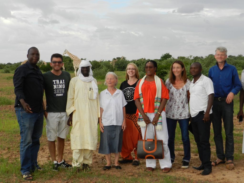 Exkursion zum Kouré Giraffe Reserve